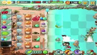 Plants vs Zombies 2: Big Wave Beach - Day 25 Walkthrough