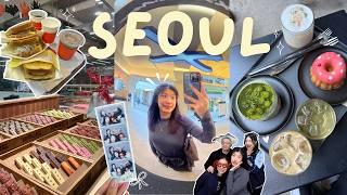 KOREA VLOG  | cute cafes, LOTS of food and shopping, & airbnb tour! (Jongno, Insadong, Myeongdong)