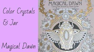 How to Color Crystals and Jar in Magical Dawn