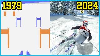 SKIING video games evolution [1979 - 2024]