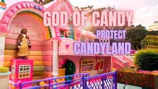 Candyland House Protected by God of Candy #candyland