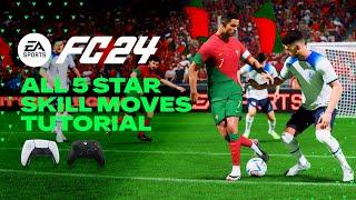 FC 24 | ALL 5 STAR SKILL MOVES TUTORIAL | Xbox & Playstation