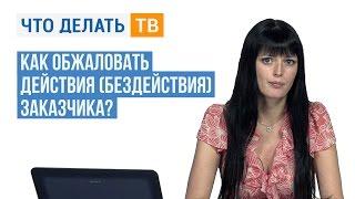 Как обжаловать действия (бездействия) заказчика?