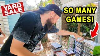 This Yard Sale was ALL Video Games!