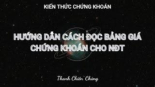 HƯỚNG DẪN CÁCH XEM BẢNG GIÁ CHỨNG KHOÁN CHO NĐT F0