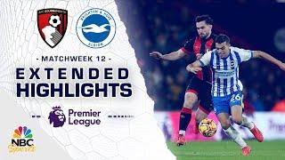 Bournemouth v. Brighton | PREMIER LEAGUE HIGHLIGHTS | 11/23/2024 | NBC Sports