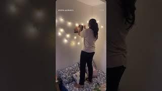 Cozy Bed Corner Makeover | Aesthetic Room Glow-UP  #youtubeshorts