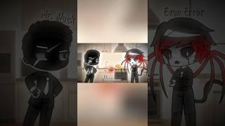 Pancakes (Mr. Black x Evan Error) #shorts #humor #gacha