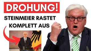 Steinmeier droht mit Annullierung der Wahl, wenn rechte Parteien gewinnen!