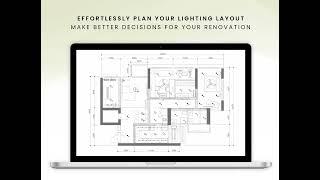 Lighting & Ceiling Planner in PowerPoint