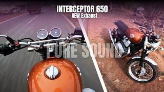 INTERCEPTOR 650 -PURE SOUND | Malayalam Video | Royal Enfield | Interceptor 650 | GT650