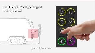 EAO - Series 09 Rugged Keypads Application Video – Garbage Truck