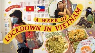 a week of lockdown in Vietnam 