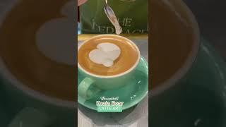 Koala Bear Latte Art  #christmas #latteart #coffee #music #followforfollowback #follow@braw.master