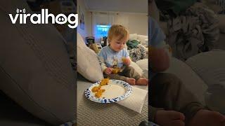When You're Tired, but You Have Dino Nuggets || ViralHog