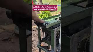 Its astick manual briquette machine (square) just added a pedal system for easy use