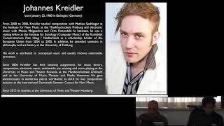 概念式音樂-2 (Johannes Kreidler), 講者: Franz Martin Olbrisch