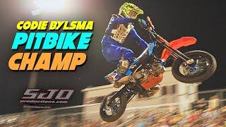 Codie Bylsma Is A Pitbike Champ | SJO Productions Hudsonville