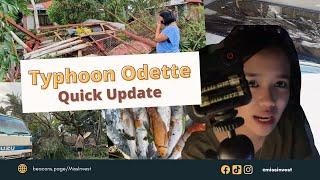 Typhoon Odette: Power Outage Supplies: Things I had at home that made sense