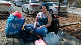 Gabby's Battle: Sleeping on the Sidewalk Homeless in Miami