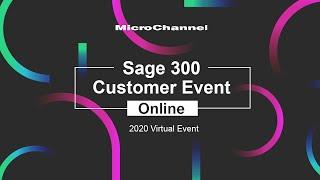 Sage 300 Virtual Event for FUJIFILM MicroChannel Customers