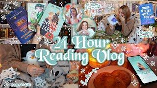 READING VLOG | reading 5 books in 24 hours ️