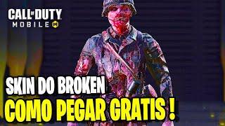 COMO CONSEGUIR A SKIN DO BR0KEN DE GRACA NO CALL OF DUTY MOBILE