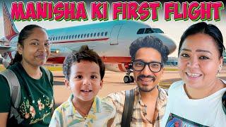 Flight Mein Baithkar Manisha Emotional Hogayi  | Bharti Singh | Haarsh Limbachiyaa | Golla