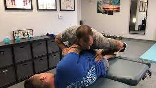 Chiropractor Adjustment and Treatment to Help Another Chiropractor