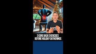 3 core exercises before the holiday gatherings