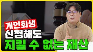 개인회생 신청해도 지킬 수 없는 재산