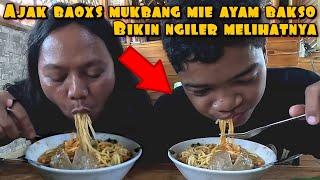 DEDE INOEN AJAK BAOXS MAKAN MIE AYAM BAKSO TER ENAK DI PANGANDARAN