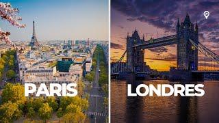 Paris vs Londres: Qual é a Cidade Mais Bonita?