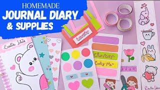 Homemade Journal Supplies | Journal Diary /DIY handmade journal Kit /How to make Journal set at Home