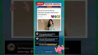 RACHEL AMANDA RESMI MENIKAH,INI KOMENTAR NETIJEN #viralshorts #beritaterbaru #shorts