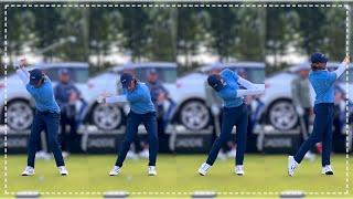 Tommy Fleetwood Iron Swing Sequence (Slow Motion)