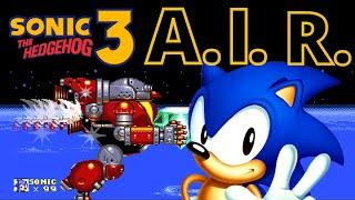 Sonic 3 AIR. Sonic And Tails Playthrough. Drop Dash. Super Peel Out.