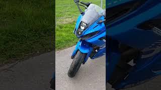 Was für ein schönes Motorrad,  die Suzuki GSX8R in blau  @SuzukiMotorradDeutschland #suzuki