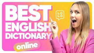 Learning English? Use This Dictionary! ⭐️ | REVIEW of the best English Dictionaries online