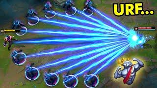 URF FUN MOMENTS 2024 (Uncatchable Leblanc, 8 Minute 1v1, Taric 1v5...)