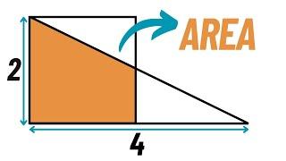 Easy Geometry Puzzle | What is the Orange Area?