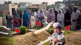 THE PAINFUL STORY OF LITTLE BOY CRYING BY ITS MOTHER GRAVE !  TRUE STORIES | EN WORLD STORIES