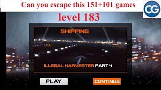 Can you escape this 151+101 games level 183 - ILLEGAL HARVESTER PART 4 - Complete Game