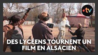 Des lycéens tournent un film en alsacien sur les sorcières