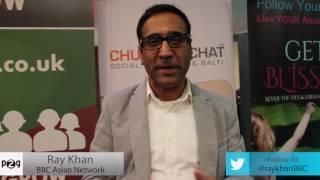 Ray Khan BBC Asian Network Presenter at P2G Chutney and Chat