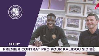 Sprint - Kalidou Sidibé signe son premier contrat professionnel au TFC