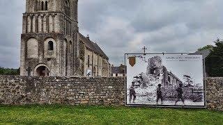 Colleville sur Mer - Church - Normandy, France 4K