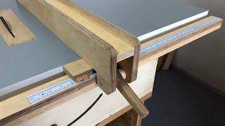 DIY  Table Saw Fence // Making a Table Saw Fence