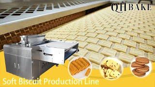 Biscuit making machine hard soft biscuit production line full automatic biscuit line