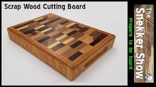 Scrap Wood Cutting Board (Short Version)